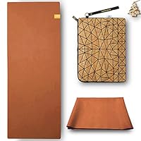 GORILLA SPORTS® Tapis De Yoga En Liège - Épais 5 Mm, Antidérapant Et Durable, En Caoutchouc Naturel, Ecologique - Tapis De Gymnastique, D'Entraînement, Sport, Pour Pilâtes, Fitness, Exercice, Maison