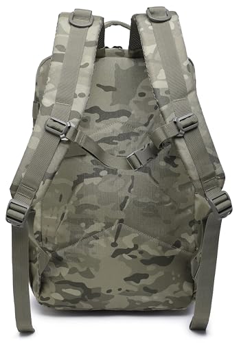 Image of Wotony Military Tactical Backpack for Men Waterproof Daypack 3 Day Assault Pack Molle Bag with Water Bottle Holder