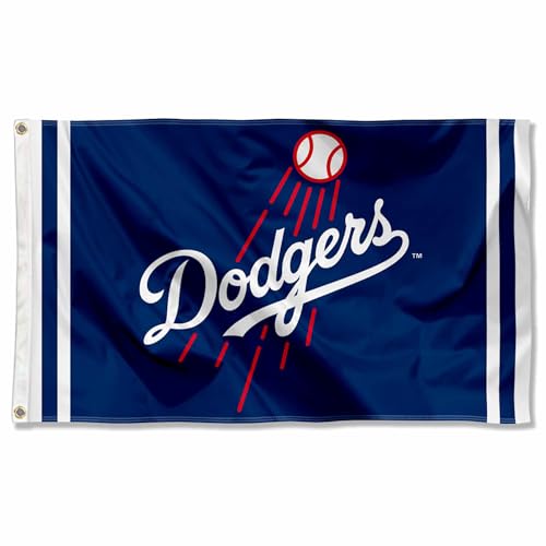 WinCraft Los Angeles Dodgers Logo 3x5 Foot Grommet Banner Flag