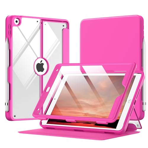 Protection iPad 9e génération MoKo étui élégant dos transparent et support