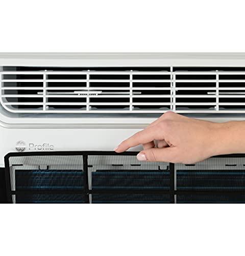 Image of GE Profile Inverter Window Air Conditioner Unit 10,000 BTU with Energy Efficient AC Cooling up to 450 sq ft., Ultra Quiet, SMART Home Capable, Includes Remote and Install Kit, White