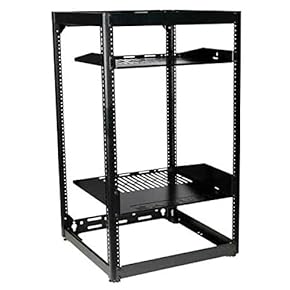 未使用品 シャープ AN-37SR5 ホームシアターシステムラック tower 山崎実業 キャスター付きフィットネスグッズ収納ラック