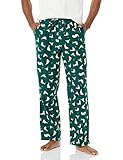 Amazon Essentials Men's Flannel Pajama Pant (Available in Big & Tall), Green Seal, Medium