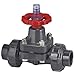 Diaphragm Valve,PVC,1",EP/EP,Socket