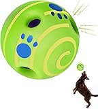 Pet Dog Toy Interactive Giggle Ball Dog Toy Wobble Funny Pet Ball Chewing Play Touch Wag Training...