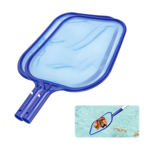 Katomi Kescher Pool, 2 Pack Whirlpools Feinmaschig Rake Netz Für Teich, Algen & Bestway Pool,Algenkescher Nylon Netz （Stangen sind Nicht enthalten）