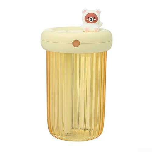 Humidificador de aromaterapia fácil de usar de modo dual para mejorar tu entorno de vida (amarillo) Humidificador de aromaterapia fácil de usar de modo dual para mejorar tu entorno de vida (amarillo)