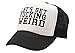 Let's GET Fucking Weird - Sexy Crazy Nerd - Vintage Retro Style Trucker Cap Hat (Black)