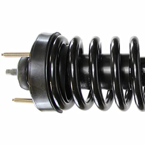 Image of Detroit Axle - 2pc Front Struts for 03-11 Ford Crown Victoria Mercury Grand Marquis 03-04 Marauder, 2 Struts & Coil Spring Assembly 2003 2004 2005 2006 2007 2008 2009 2010 2011 Replacement Suspension