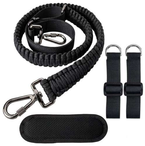 Paracord Strap Compatible with EngelCooler 2-Point Paracord Sling with Metal Clips & Ring Buckles Adjustable Length Cooler Accessories Ideal for Outdoor Camping & Fishing