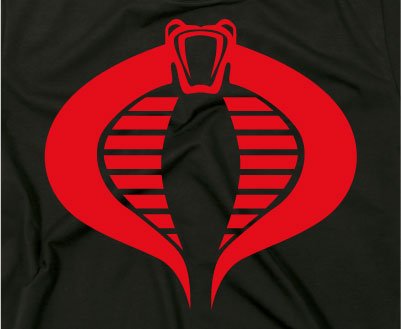 Gi Joe Cobra Kai Kult T Shirt, G.I., serpente