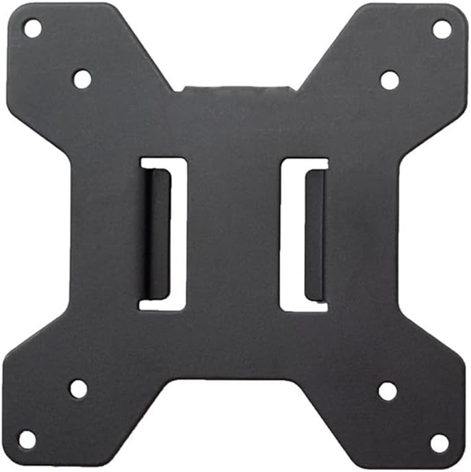 VIVO Steel VESA Compatible Plate Mounting Kit, 75x75mm and 100x100mm, Quick Release Removable VESA Bracket, Easy Computer Monitor Mounting, Hardware Included, Black, PT-SD-VA01A