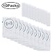Door Window Alarms, HUMUTU 120 DB Pool Alarm for Doors, Magnet Triggered Pool Window Door Alarms (10 Packs)