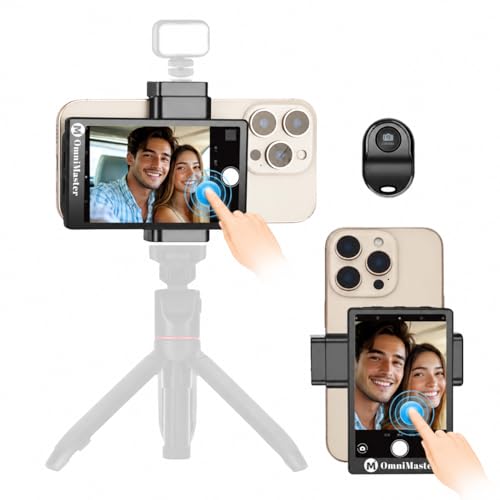 Moniteur vlog tactile pour utiliser la caméra arrière de son téléphone sans rater son cadre