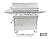 Lion Premium Grills 40-Inch Natural Gas Grill on Cart L90000 with Exclusive Best of Backyard Gourmet Package