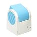 1pcs Blue Adjustable Electric USB Air Conditioning Mini Fan Air Cooler Fan