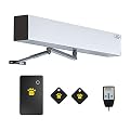Automatic pet Door with RFID Smart Pet Collar Sensor Tags, DIY Automatic pet Door Without Holes
