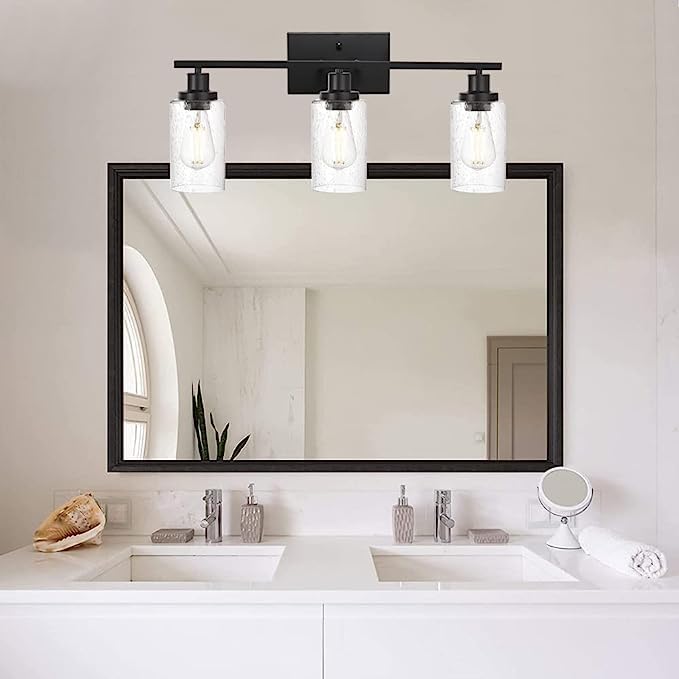 Miniatura 7 de Paquete de 3 piezas de repuesto de pantalla de vidrio semillado, 5.9 pulgadas de altura, 3.9 pulgadas de diámetro, adaptador de 1.7 pulgadas,