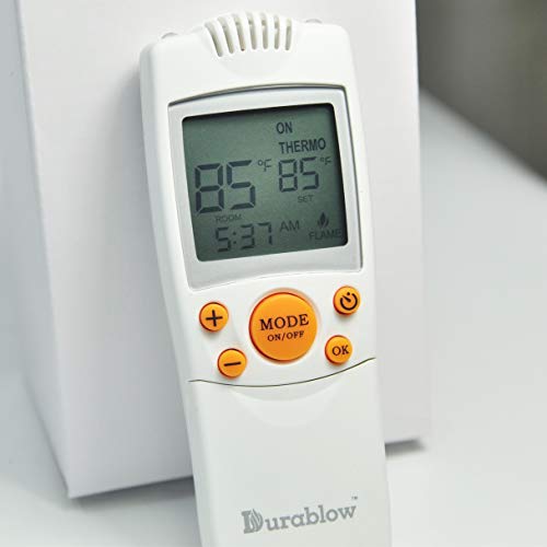 Durablow TR1004 Gas Fire Fireplace On/Off Remote Control Kit + Thermostat + Timer + Backlit Transmitter thumb #2
