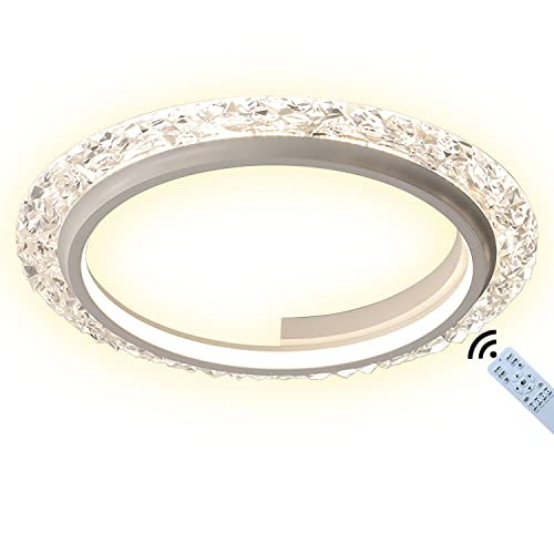 Luxus Kristall Deckenlampe LED Hängeleuchte Kronleuchter 3/5/7 Flammig E27 w/ RC Luxus Kristall Deckenlampe LED Hängeleuchte Kronleuchter 3/5/7 Flammig E27 w/ RC