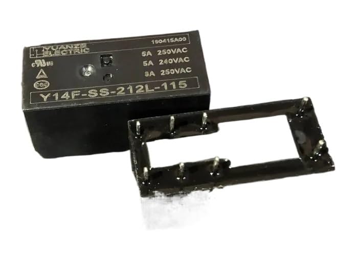 Relé Y14F-SS-205L-115 miniatura de 5V y 8 pines para proyectos de automatización