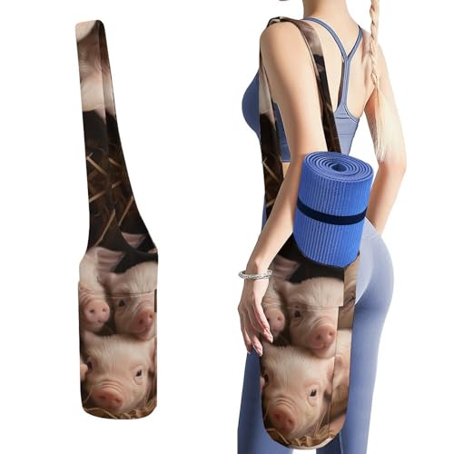 Sac pour tapis de yoga avec sangle idéal pour vos séances de Pilates au studio ou en plein air