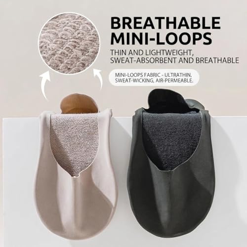 Image of Invisible No Show Socks Pack of 3 for Men | Anti-Slip Silicone Grip Loafer Socks | Breathable Cotton Low Cut Liner Socks for Sneakers & Formal Shoes