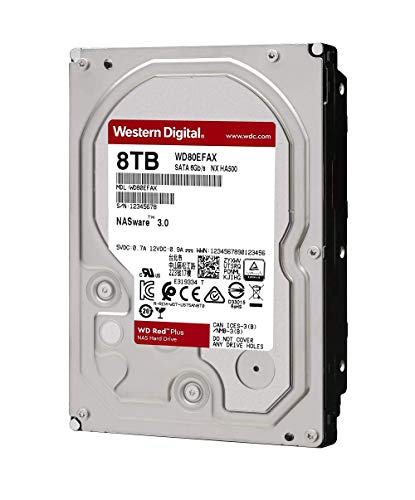 Western Digital WD Red 8 TB NAS hard disk interno 3.5