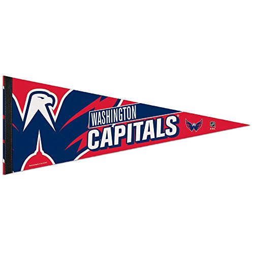 Fanion Washington Capitals NHL WinCraft 12x30 po pour supporter de hockey