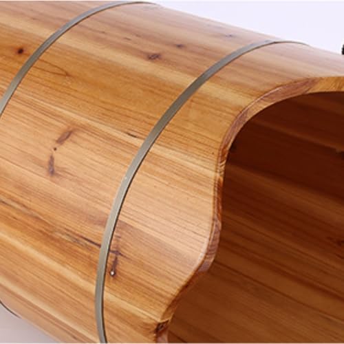 Spa de pies de madera para baño y masaje miniatura 6
