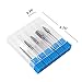 Makartt Nail Drill Bits Set 5PCS Silver Tungsten Carbide Nail Drill Bits Remove Gel Polish Poly Nail Gel Dip Powder Cuticle Drill Bit Professional Bits Tools Nail File Drill Bit Manicure B-20