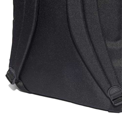 Adidas Unisex Classic 3BARS Backpack, Black / White, One Size