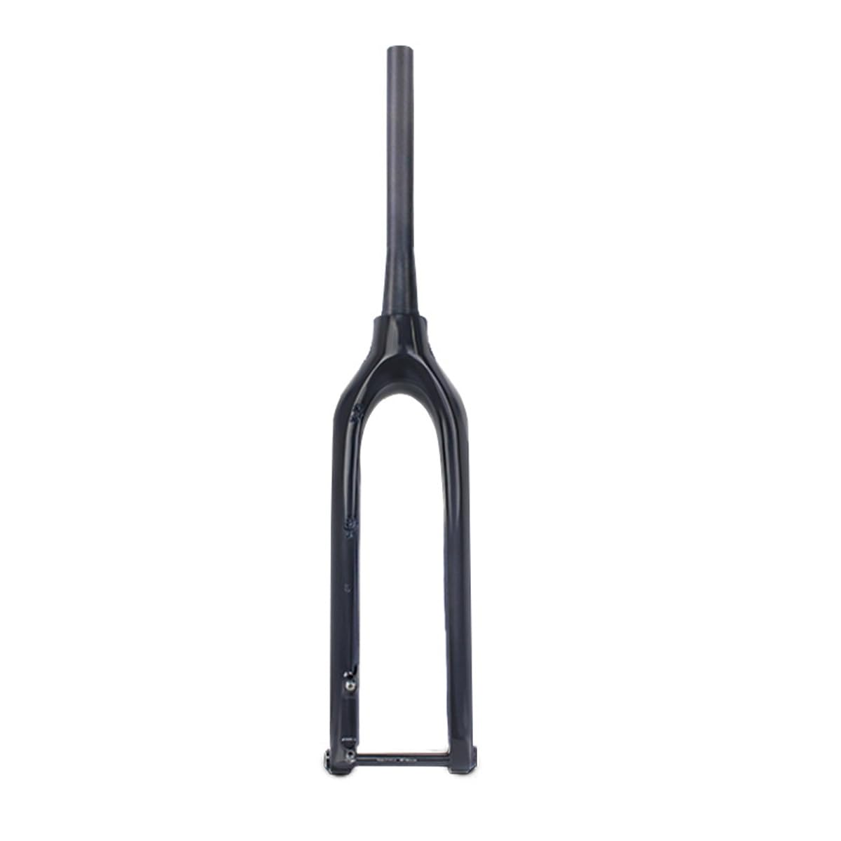 Fourche rigide VTT 27,5 en carbone avec axe traversant 15x100mm et pivot conique