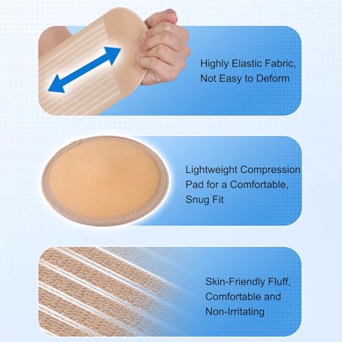 Faja para Hernia Umbilical para Hombre y Mujer Beige Mediana miniatura 7