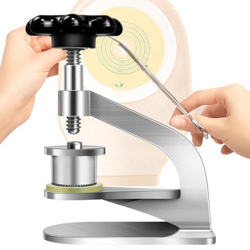 Hole Puncher for Colostomy Bags One Piece and Two Piece Ostomy Pouch Skin Barrier Cutting Tool Set Scissors Substitute (35mm [Circle])