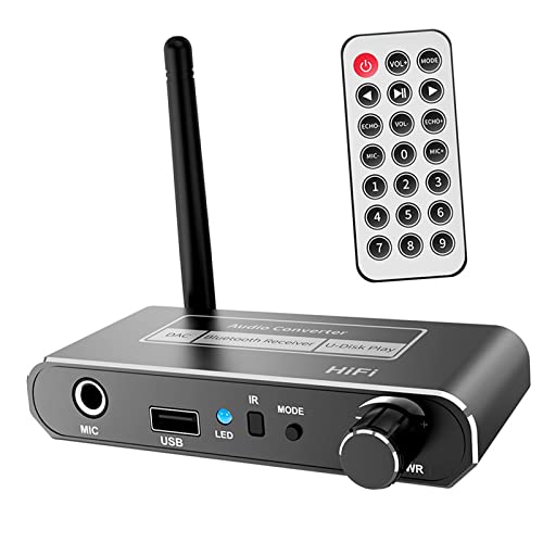 Generic Adaptador de receptor de áudio Adaptador AUX para smartphones de ouvido Tablet Laptops Carro