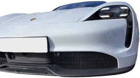 Zunsport Compatible With Porsche Taycan - Outer Grill Set - Black Finish (2019 -)