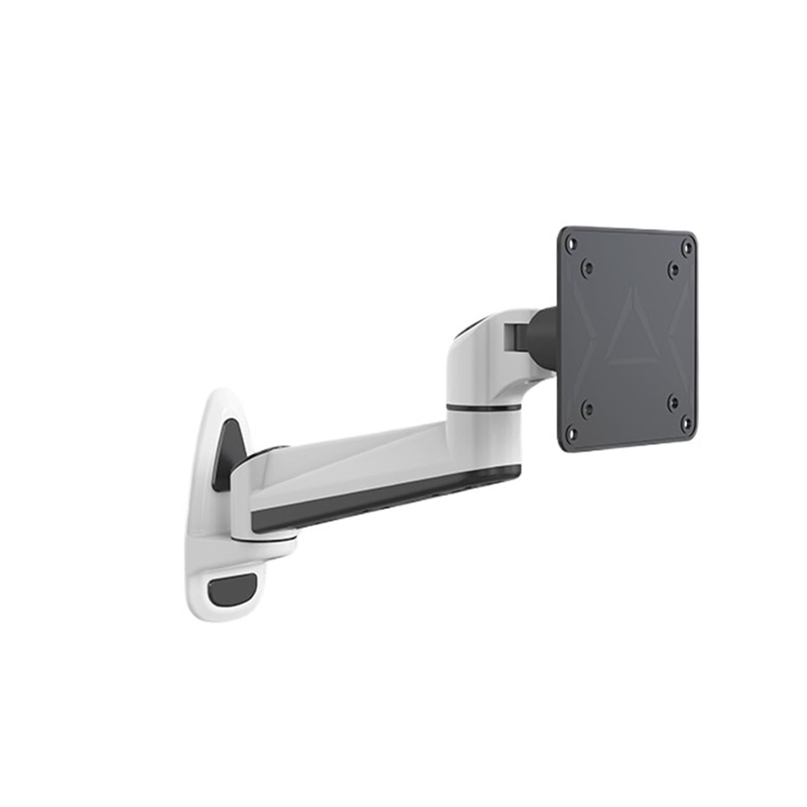 Support de moniteur FE211W blanc : bras de fixation mécanique d'écran d'ordinateur