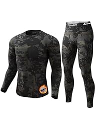 Midweight-crew Neck-camo Black