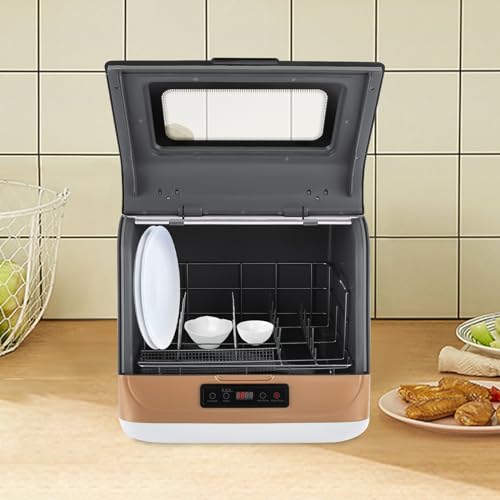 Mini Geschirrspüler Tragbarer Tischgeschirrspüler Spülmaschine für 4-6 Set Geschirr und Touchsteuerung für Kleine Küchen 6 Mini Geschirrspüler Tragbarer Tischgeschirrspüler Spülmaschine für 4-6 Set Geschirr und Touchsteuerung für Kleine Küchen