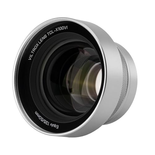 VILTROX TCL-X100 VI �]���R���o�[�W���������Y�i�x�m�t�C����X100�V���[�Y�J�����p�j�A1.4�{�]���I�[�g�F�������Y�i�x�m�t�C����X100VI�AX100V�AX100F�AX100S�AX100�J�����Ή��j�i�V���o�[�j