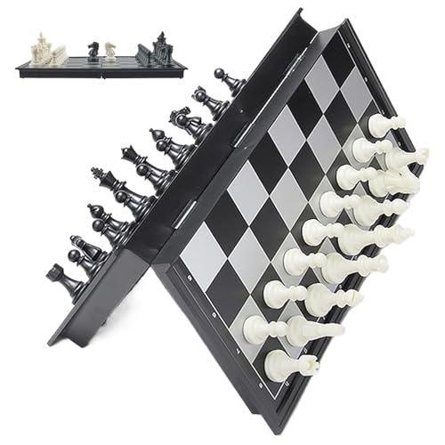 Échecs de voyage : plateau magnétique pliable idéal contre l'ennui