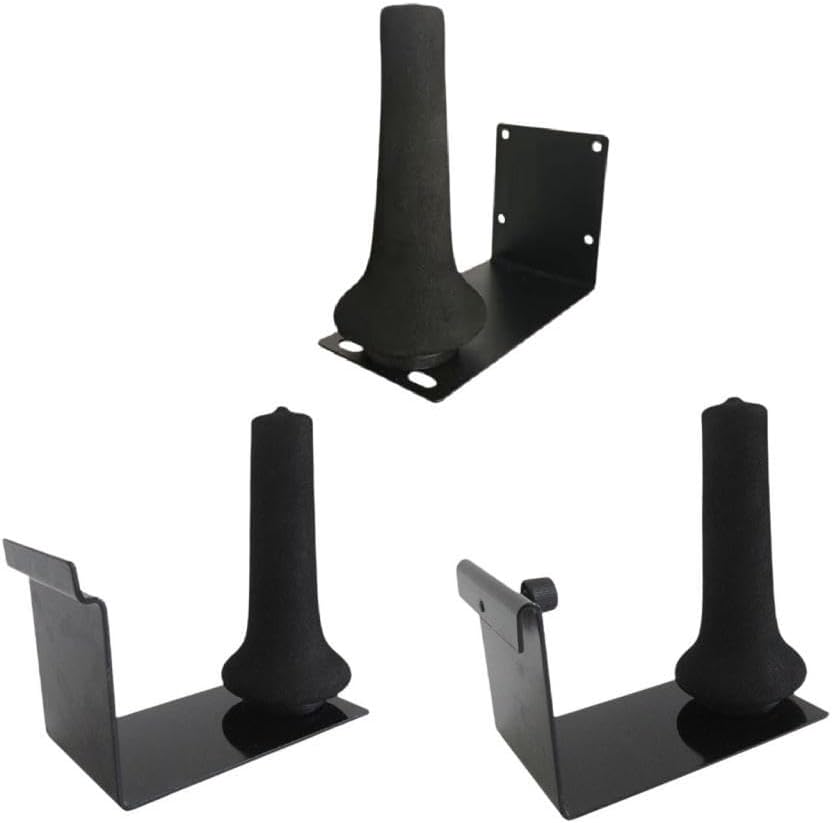 Generic Soprano Saxophone Rack Trumpet Hanger Musical Instruments Supplies Space Saving Sturdy Lightweight Flute Holder Sax Support, A