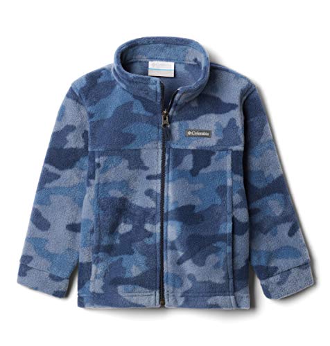 Columbia Baby Boys Zing III Fleece Jacket, Collegiate Navy Trad Camo (B) Print, 6-12 Months