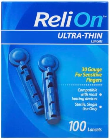 ReliOn 30G Ultra-Thin Lancets, 100-ct (Pack of 2) image 5