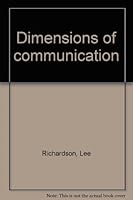Dimensions of communication 0390738905 Book Cover