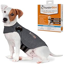 Thundershirt - HGS-T01, Chaleco Relajante para Perros (Antiestrés, Ayuda a Reducir la ansiedad), Gris, S