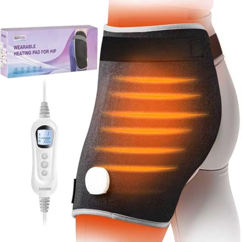 Graphene Hip Heat Therapy Wrap, Targeted Heating Pad for Hips, Lower Back & Thighs, Electric Thermal...