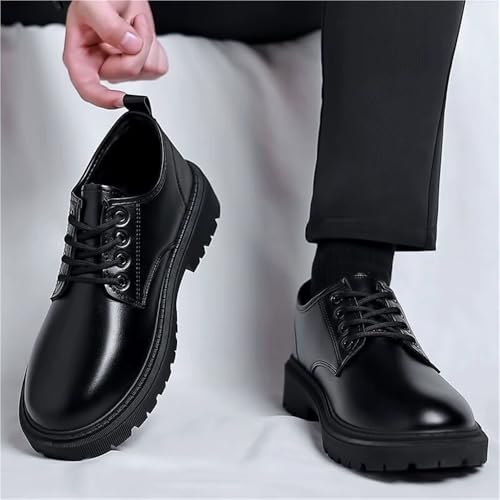 Mens Business Casual Shoes Comfortable Office Work Wedding Oxford Classic British Style Korean Fashion Groom Groomsman2