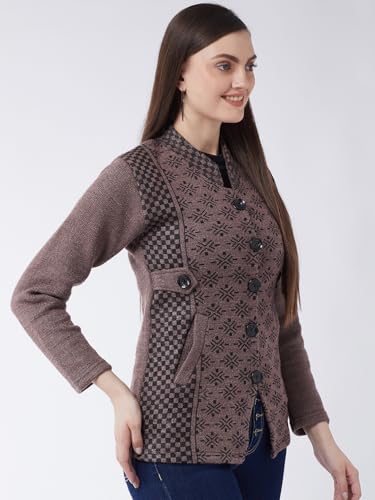 Image of PIVL Women's Long Winter Acrylic Blend Sweater